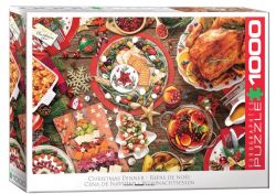 EUROGRAPHICS CASSE-TÊTE 1000 PIÈCES - DÎNER DE NOËL #6000-5829